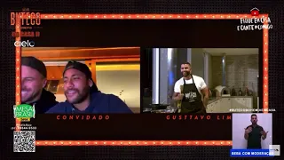 Neymar na live de Gustavo Lima..e fez um pedido é pra lasca viu!