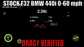 BMW 440i Coupe RWD 0-60 mph | Stock