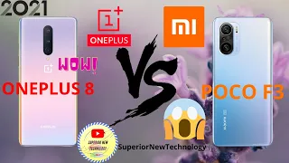 ONEPLUS 8 VS XIAOMI POCO F3