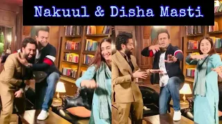 BTS Bade Acche lagte hai 2 Nakuul Mehta & Disha parmar off screen masti full video