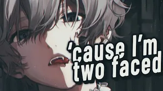 Nightcore - Two Faced (Acoustic) - Rosendale