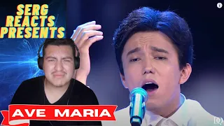 MY FIRST TIME HEARING Dimash - AVE MARIA | New Wave 2021 || REACTION