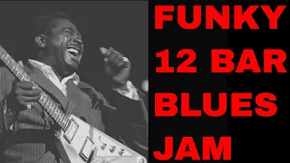 Funky Albert King Style Blues Jam Backing Track (A 12 Bar Blues)