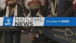 APTN National News October 8, 2020 – COVID in First Nations communities, Indigenous-led healthcare