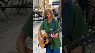 BACK ON THE STREETS! #streetperformer #oscarstembridge #musician #music #foofighters @foofighters