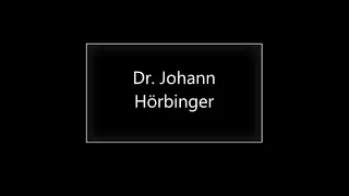 Dr  Johann Hörbinger