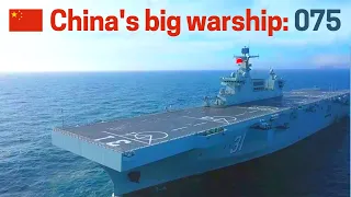 China's Big Warship: Type 075 Amphibious Assault Ship "Hai Nan" update, sea and air joint operations