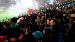 AS Roma v Juventus fans March 2015