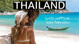KOH PHANGAN - THAILAND Insel Hopping Urlaub Reise Thailands schönster Strand Backpacking Doku in 4K