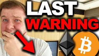 🚨HUGE WARNING TO ALL BITCOIN HOLDERS RIGHT NOW!!!!!!!!