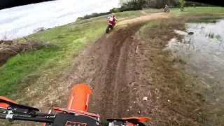 Riders to Racers Ride day in Lometa, TX.  KTM 300xc