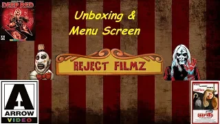 Arrow Video Unboxing & Menu Screen - Deep Red (U.S. Limited Edition)