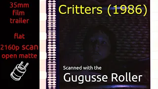 Critters (1986) 35mm film trailer, flat open matte, 2160p