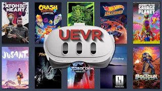 THOUSANDS of 'Potential' NEW VR Games! - Here are 12 with the NEW UEVR Injector Mod from PrayDog!