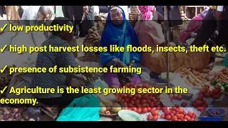 main challenges in the agricultural sector (topic 3 UG ECON @NAISHAACADEMY )