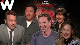 Doctor Strange in the Multiverse of Madness Cast and Sam Raimi Interview