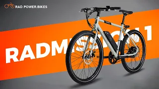 RadMission Electric Metro Bike | Promotional Debut