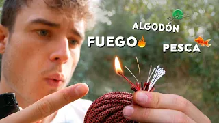 PROBANDO 🔥 Kit de Supervivencia  Dentro de Un Paracord 550 (AL EXTREMO)