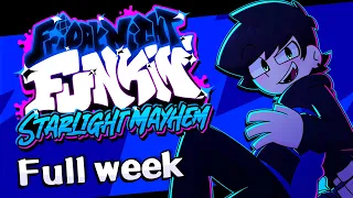 VS CJ Starlight Mayhem FULL WEEK (HARD). FNF mod showcase.