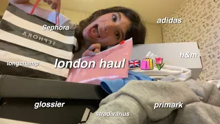 LONDON HAUL 🇬🇧🛍️💞|| h&m, glossier, sephora and more