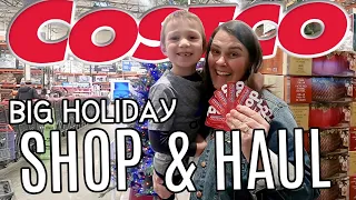 Holiday Costco Shop W/ Me & Haul | Special Shopping Trip!