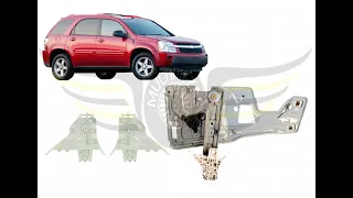 Reparación Elevador vidrio puerta Chevrolet Equinox 2005-2009