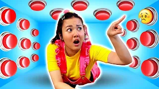 Ellie Sparkles Plays 100 Button Challenge | Ellie Sparkles | WildBrain Live Action