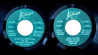 Gilmar Records- G-251-  B1- Georgia On My Mind (1960 Hit Song For Ray Charles)