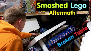 Lego City Disaster Aftermath | 20,000 Broken Lego Bricks | Smashed Lego City Ninjago City Destroyed