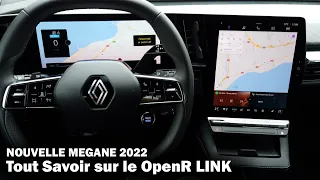 Nouvelle MEGANE 2022 - Tout savoir sur le MultiMedia OpenR link Avec Google intégré