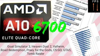 AMD A10 6700 + Встроенная графика HD 8670D