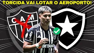 ÚLTIMA HORA! REFORÇO É ESPERADO NO AEROPORTO! DIRETORIA AGIU RÁPIDO! CHORA GALO! | NOTICIAS BOTAFOGO