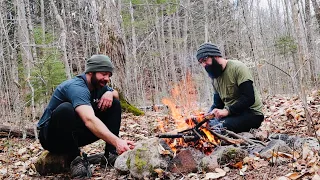 Spring Camping Adventure overnighter Pemigewasset Wilderness