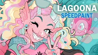 MONSTER HIGH: LAGOONA BLUE 🌊 [Speedpaint]