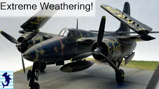 How to Paint and Weather late war US Navy and Marine aircraft!
