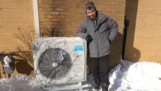 How efficient are our minisplit heat pumps in the winter