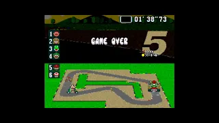 Super Mario Kart (SNES) Game Over