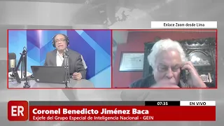 ENTREVISTA A BENEDICTO JIMÉNEZ BACA, EXJEFE DEL GRUPO ESPECIAL DE INTELIGENCIA DEL PERÚ - GEIN