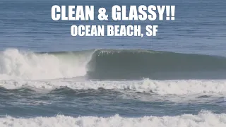 OCEAN BEACH SAN FRANCISCO, SURFING from Friday, February 7, 2020 | RAW footage! (feat. Karl the Fog)