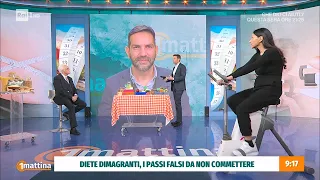 Diete dimagranti, gli errori che le rendono inefficaci - Unomattina 26/01/2023