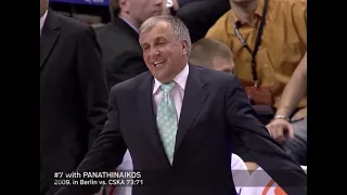 Zeljko Obradovic - 9 Euroleague titles