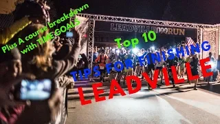 LEADVILLE 100 Run - tips for finishing Plus a race break down - How to run 100 miles like REI style