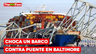 Tragedia en Baltimore: Puente Colapsa tras Choque de Barco | TheMxFam