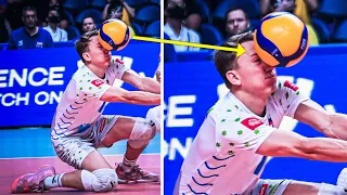 TOP 20 Most Powerful Volleyball Serves Caught on Camera !!!
