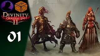 Let's Play Divinity Original Sin 2 - Part 1 - Bumpy "The Red Prince" & Colonel "The Undead Elf" RPG!