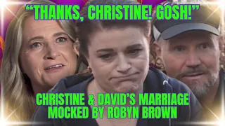 Robyn Brown GETS SNARKY, MOCKS CHRISTINE'S MARRIAGE After Kody Reacts to David & Christine's Wedding