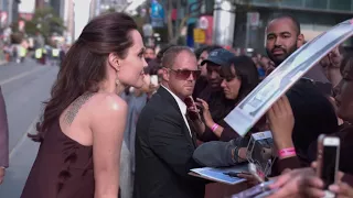 First They Killed My Father: Angelina Jolie Red Carpet Premiere Arrivals TIFF 2017 | ScreenSlam