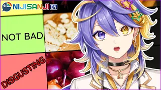 100% ACCURATE DEFINITIVE VEGETABLE TIER LIST【NIJISANJI EN | Aster Arcadia】