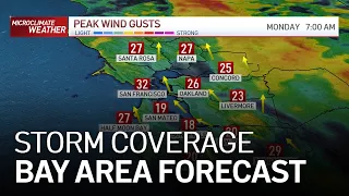 Bay Area Forecast: Atmospheric River Storm Brings More Wind and Rain on the Way