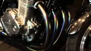 CB1100！ ヨシムラ フルチタン 手曲げ！